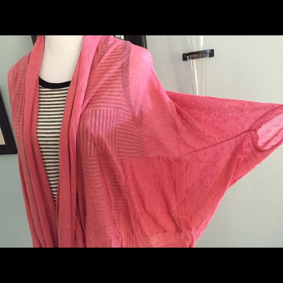 🎈 SALE 🎈 Anthropologie sheer batwing cardigan - Picture 2 of 3