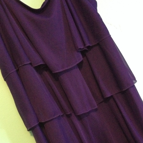 Purple Ruffled Dress 💃 - Picture 2 of 3