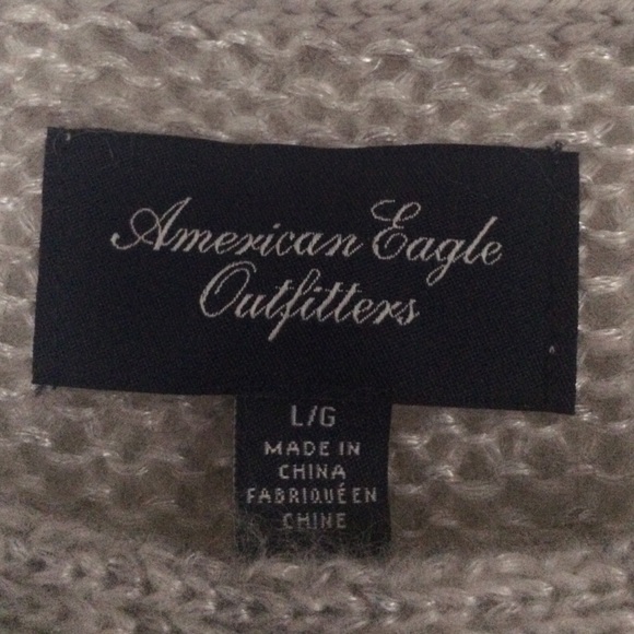 Pink and gray American Eagle sweater - Picture 4 of 4