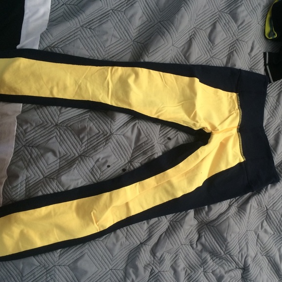 Lululemon yellow pants