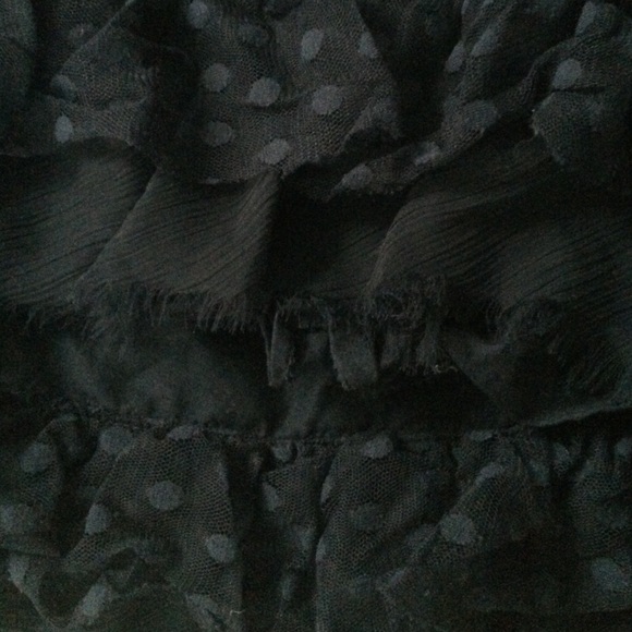 Navy Blue Hollister Ruffled Mini - Picture 3 of 3