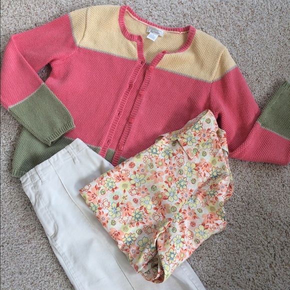 ❌SOLD❌Pastel Color Block Cardigan 🎉Host Pick X2 - Picture 4 of 4