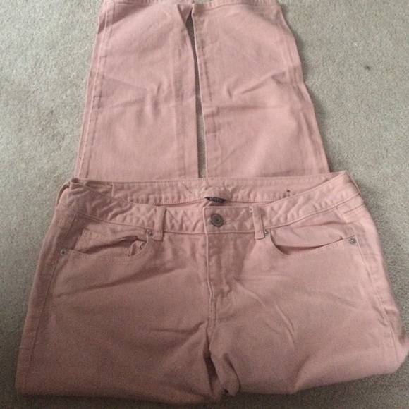 Light Pink Skinny Stretch Jeans - Picture 3 of 3