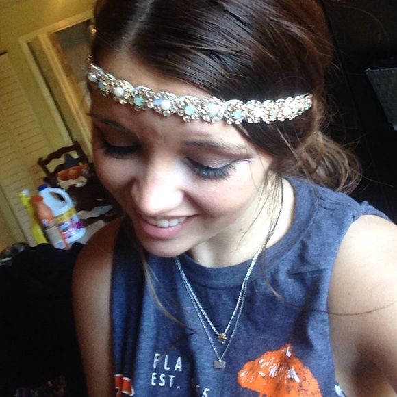 Charlotte Russe jeweled headband