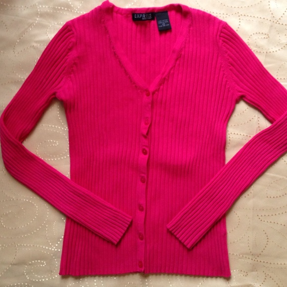 🚫SOLD🚫 Express Essential Ribbed Sweater Size XS - Picture 2 of 3