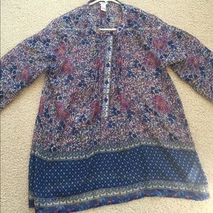 Light weight floral top