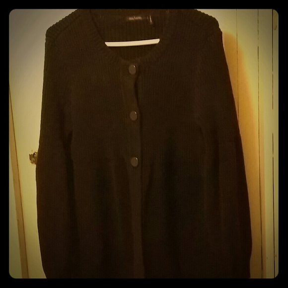 Blk sweater long