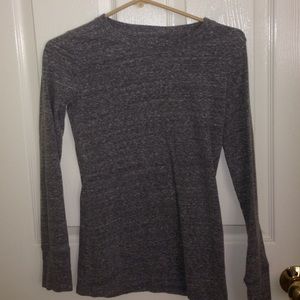 Grey long sleeve shirt