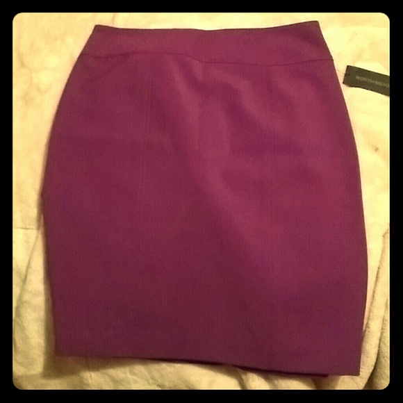 Purple skirt