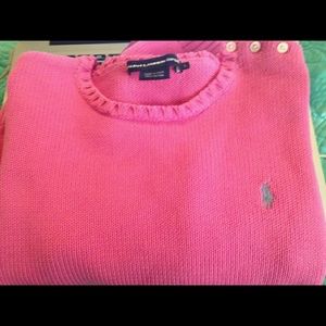 Ralph Lauren Polo Sport Pink Sweater