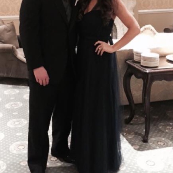 Navy Jenny Yoo Bridesmaid Dress