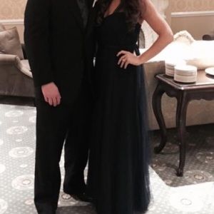 Navy Jenny Yoo Bridesmaid Dress