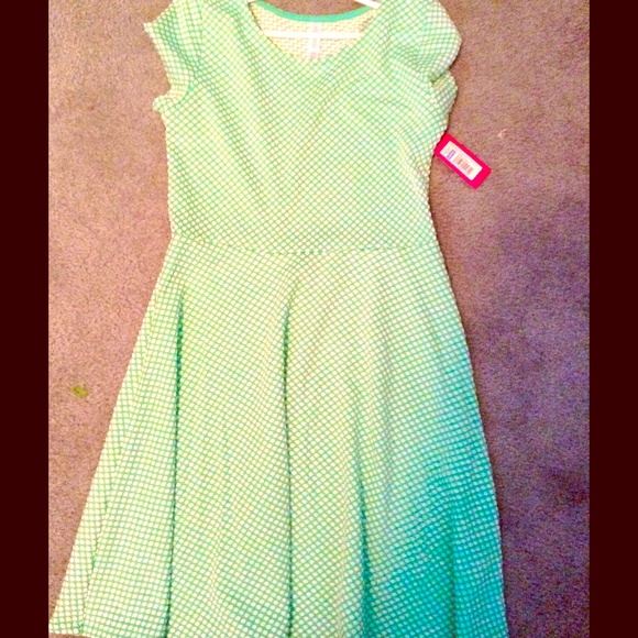 Lime green polka dot Xhilaration