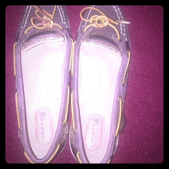 Brand new sparkle sperrys