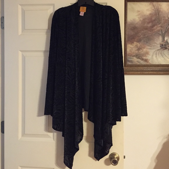 dressy duster cardigan