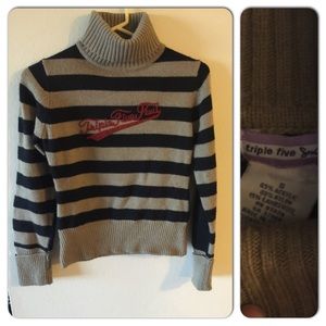 Triple five soul turtleneck sweater