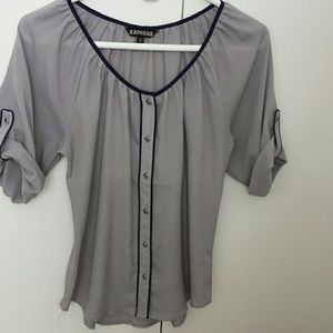 Short sleeve express dress shirt