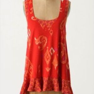 Anthropologie tank top blouse by fei