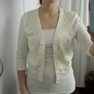 Kate Spade 3/4 sleeve cardigan