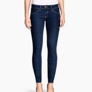 H&M skinny low waist jeans
