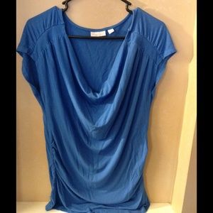 Long stretch tunic top