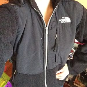 Black North Face Denali jacket