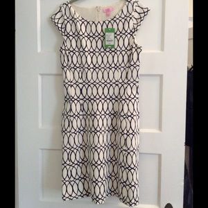 Lilly Pulitzer Briella Dress Cameo White NWT