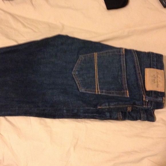 A&F Slim Cut Denim Jeans
