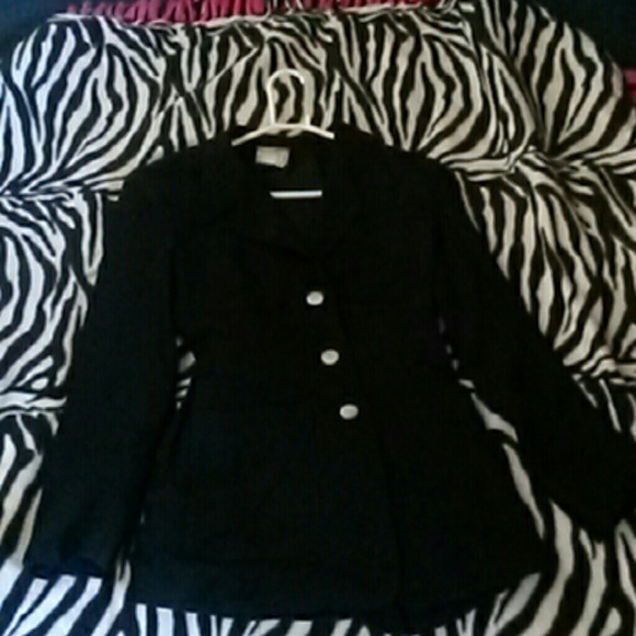 a
Ann Tjian for KENAR Jackets & Blazers - Black blazer