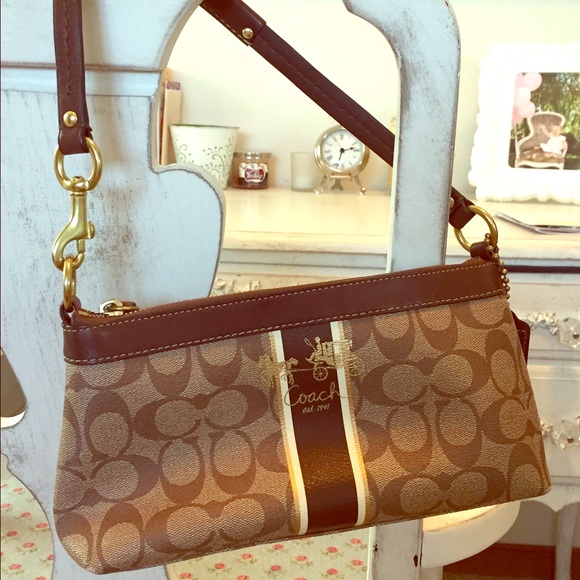 SOLD Authentic coach mini handbag.