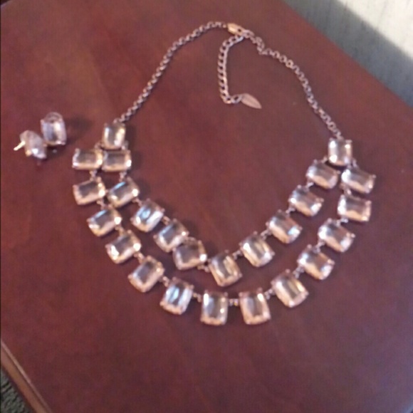 Cold Water Creek necklace and earrings