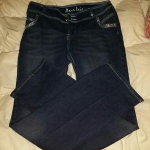 Arco iris jeans size 9