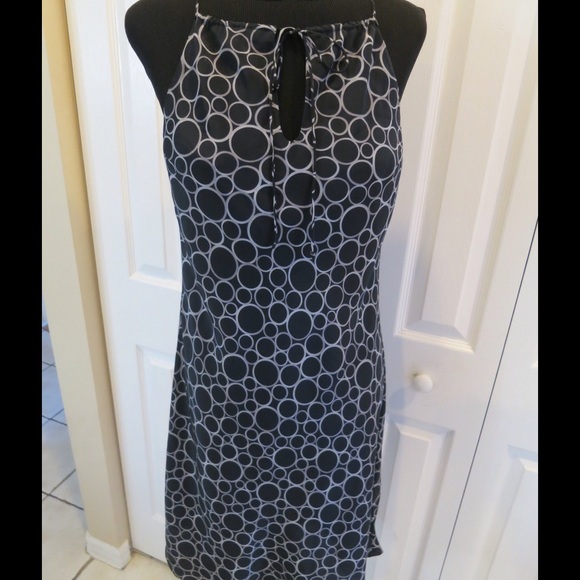 The Limited Black Silk Dress