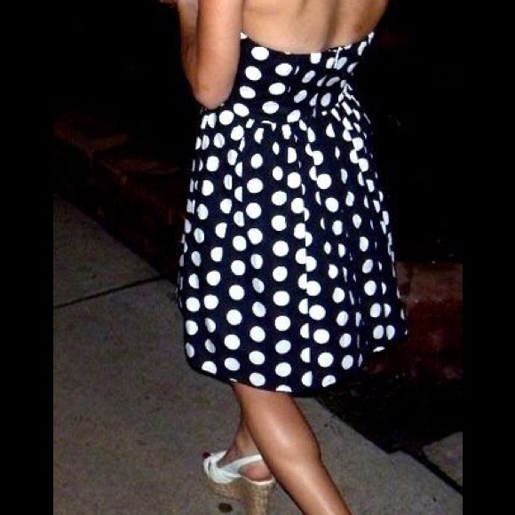 🔺SOLD🔻Black & White Polka Dot Dress, Forever 21 - Picture 2 of 2