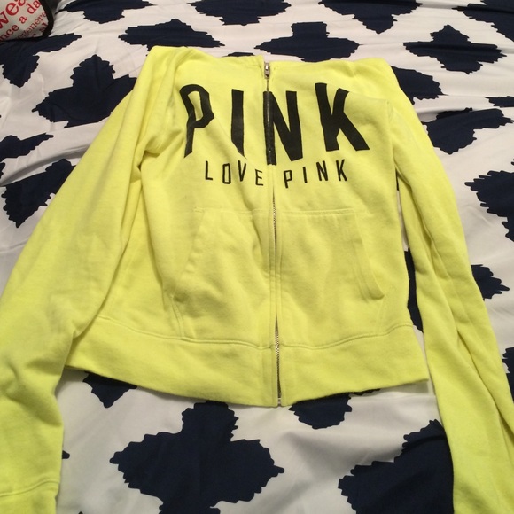Pink neon yellow jacket