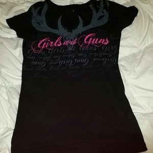 Girls with guns short size s