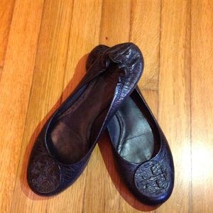 Black Tory Burch Flats