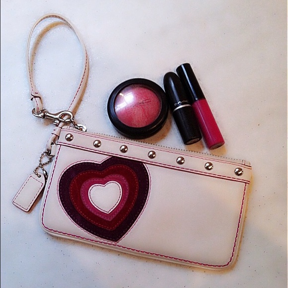 Coach Handbags - 💕💕HP💕💕Sweethearts Coach Wristlet