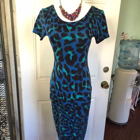 Animal Print Midi
