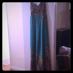 theme small maxi dress