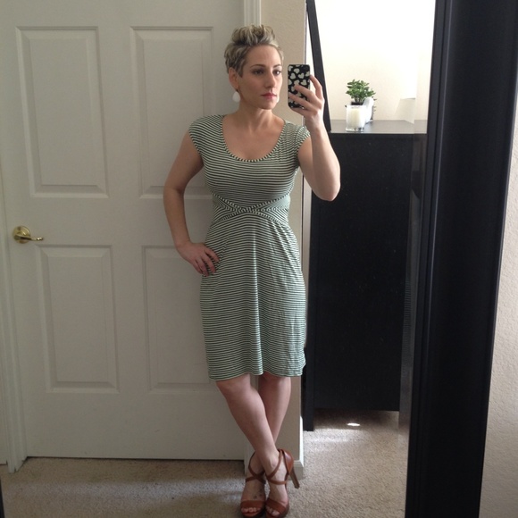 | grecian style jersey dress | - Picture 2 of 4