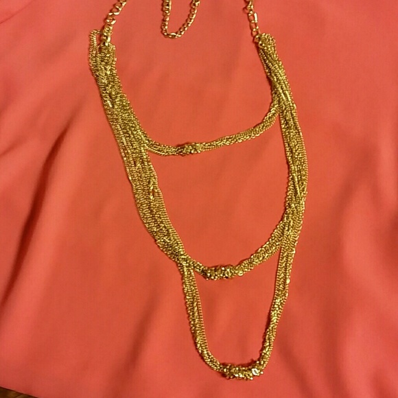 Gold necklace