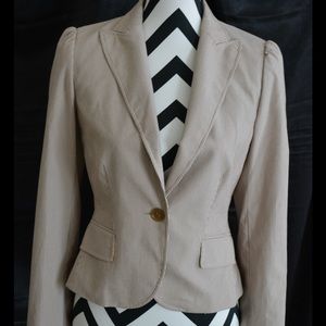 Limited Pinstripe Blazer
