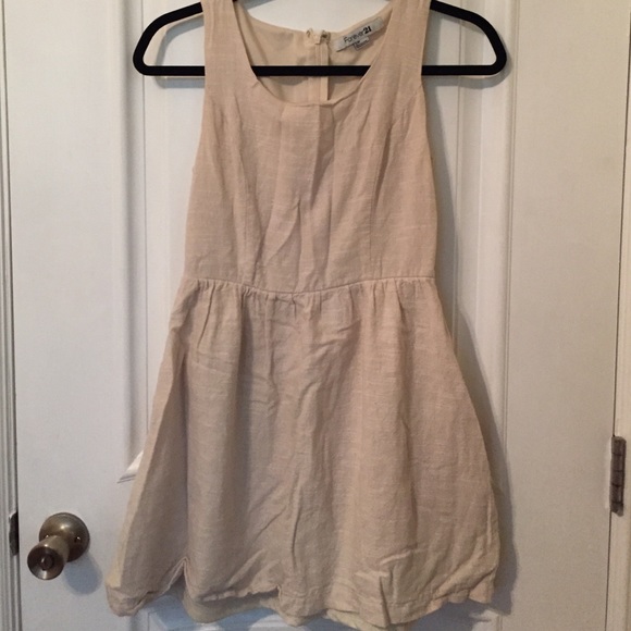 Forever 21 linen summer dress
