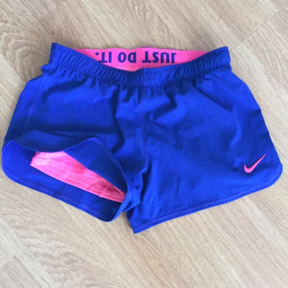 Nike Running Shorts sz Small Royal/Pink