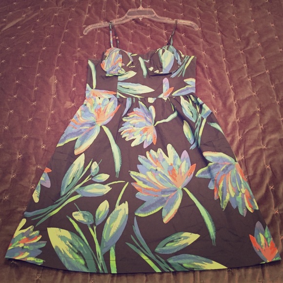 Lauren Conrad tropical floral sundress