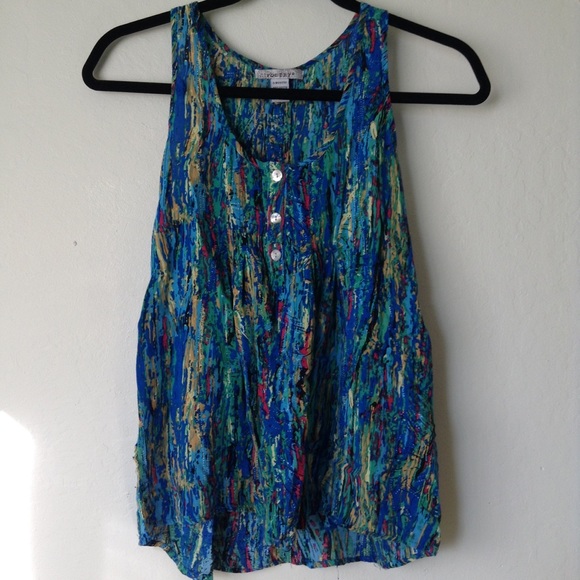 Multicolored tank top