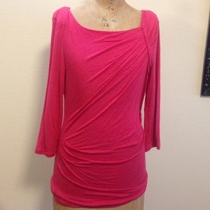 Pretty ruched Anthro top