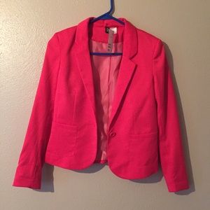 Pink blazer
