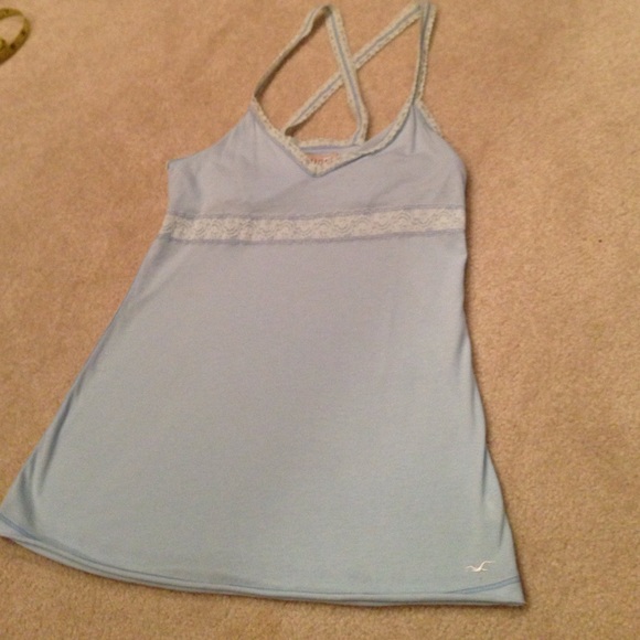 Light blue lace Cami